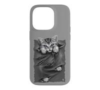 Carcasa para iPhone 14 Pro Oficial Spiral Bright Eyes Kitten Gothic Fantasy