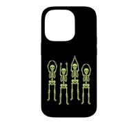 Carcasa para iPhone 14 Pro Ohio Skeleton Halloween Retro Vintage Aesthetic Graphic