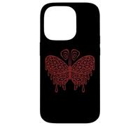 Carcasa para iPhone 14 Pro Ojos de Mariposa derretidos 90s Y2K Art