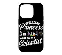 Carcasa para iPhone 14 Pro Olvídate de la Princesa Quiero ser científico Física Chicas
