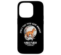 Carcasa para iPhone 14 Pro Only Fox God Knows. Nana korobi ya Oki. Fall Seven Times