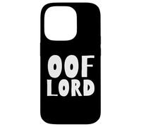 Carcasa para iPhone 14 Pro OOF Lord Funny Blox Gamer Noob Streamer Meme Game OOF Sound