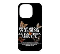 Carcasa para iPhone 14 Pro Ora por ello Tanto como pienses en ello Fe Cristiana