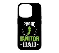 Carcasa para iPhone 14 Pro Orgulloso Conserje papá Limpiador custodio