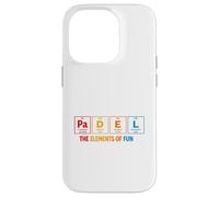 Carcasa para iPhone 14 Pro Padel The Elements of Fun Tabla Periódica Pádel