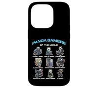 Carcasa para iPhone 14 Pro Panda Gamers of The World Diverse Gamer Panda Graphic