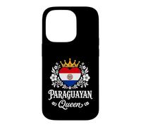 Carcasa para iPhone 14 Pro Paraguayan Queen Paraguay Flag Proud Paraguayan Woman