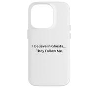 Carcasa para iPhone 14 Pro Paranormal Cree en Fantasmas… Me siguen