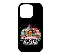 Carcasa para iPhone 14 Pro Parque Histórico Nacional Skagway Alaska Klondike Gold Rush