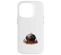 Carcasa para iPhone 14 Pro Parrilla clásica de carbón con Control de Calor