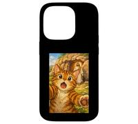 Carcasa para iPhone 14 Pro Pascua Meme Gato Tomando Selfie Jesús Resurrección Christian
