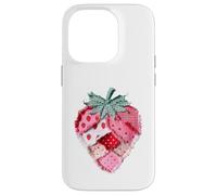 Carcasa para iPhone 14 Pro Patchwork Fresa Country Farmhouse Style