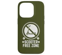 Carcasa para iPhone 14 Pro Patinador Divertido del Parque de Patinaje Scooter Free Zone