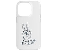 Carcasa para iPhone 14 Pro Peaceful Soul Nature Inspired Aesthetic Graphic Peace Symbol