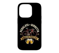 Carcasa para iPhone 14 Pro Pedalata y Gorro de Bicicleta Vintage Cycling Birra