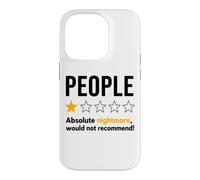Carcasa para iPhone 14 Pro People One Star Absolute Nightmare Would Not Recommend