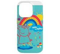 Carcasa para iPhone 14 Pro Peppa Pig Rainbow