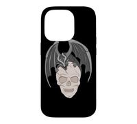 Carcasa para iPhone 14 Pro Pequeño dragón con Cabeza de Esqueleto
