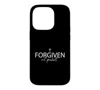 Carcasa para iPhone 14 Pro Perdonar Dios Jesucristo Salvador Cristiano