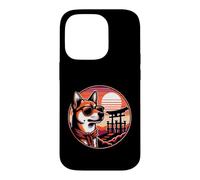 Carcasa para iPhone 14 Pro Perro en el Gran Santuario de Inari, Fushimi Japón Kioto