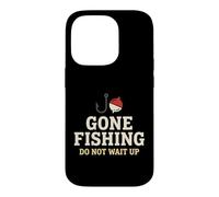 Carcasa para iPhone 14 Pro Pescador ido a Pescar no esperes Viaje de Pesca