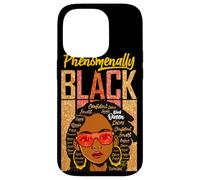 Carcasa para iPhone 14 Pro Phenomenally Black Girl Magic Melanin Love Mujeres Niñas Mamá