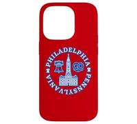 Carcasa para iPhone 14 Pro Philly City Hall Soft Pretzel Philadelphia Pensilvania