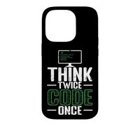 Carcasa para iPhone 14 Pro Piensa Dos Veces código una Vez