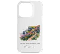 Carcasa para iPhone 14 Pro Pisar Suavemente Porque pisas mis sueños Irlanda Poeta