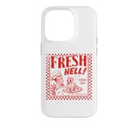 Carcasa para iPhone 14 Pro Pizza Satan Fresh Hell Satan Occult Satanic Lucifer