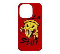 Carcasa para iPhone 14 Pro Pizza Slut Love Pizza as Pizza Is Life