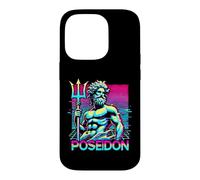 Carcasa para iPhone 14 Pro Poseidón Mitología Griega Antigua Grecia Estilo Vaporwave