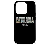 Carcasa para iPhone 14 Pro Prefectura de Cataluña España Ciudad Establecido Diseño Vintage