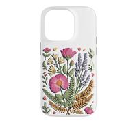 Carcasa para iPhone 14 Pro Pressed Wildflower Meadow Florist Botanical Art