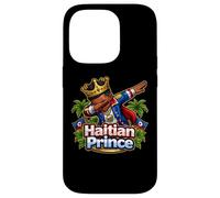 Carcasa para iPhone 14 Pro Príncipe haitiano Dabbing Día de la Bandera de Haití Orgullosos Niños