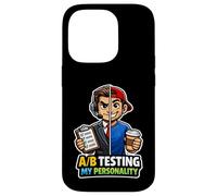 Carcasa para iPhone 14 Pro Probando A/B mi Personalidad, Divertida comercializadora Digital