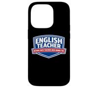 Carcasa para iPhone 14 Pro Profesor de inglés Porque los Profesores de matemáticas Necesitan héroes Demasiado Divertidos