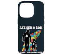 Carcasa para iPhone 14 Pro Proud Autism Dad & Son - Best Friends For Life Padre Hijo