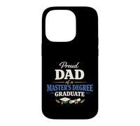 Carcasa para iPhone 14 Pro Proud Dad of a Master's Degree Graduate Graduation
