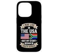 Carcasa para iPhone 14 Pro Puede Que Viva en Estados Unidos, Pero mi Historia comenzó en Sudáfrica