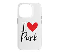 Carcasa para iPhone 14 Pro Punk Rock Me Encanta Punk Punker Rocker Años 80 90 Plaid Street Oi