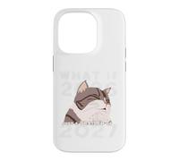 Carcasa para iPhone 14 Pro ¿Qué pasaría si 2026 Fuera Solo un Trailer para 2027? Meme de Gato Divertido