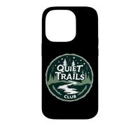 Carcasa para iPhone 14 Pro Quiet Trails Club Senderismo Lento Naturaleza Calma