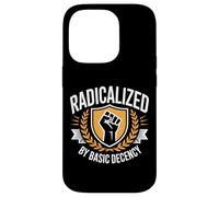 Carcasa para iPhone 14 Pro Radicalized by Basic Decency Justicia Social