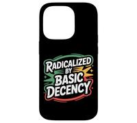 Carcasa para iPhone 14 Pro Radicalized by Basic Decency Justicia Social