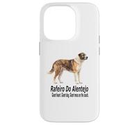 Carcasa para iPhone 14 Pro Rafeiro Do Alentejo Perro Gigante Corazón Gigante Perro Divertido Mascota