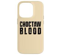 Carcasa para iPhone 14 Pro Raíces de Sangre de Choctaw para los Orgullosos pueblos nativos Americanos