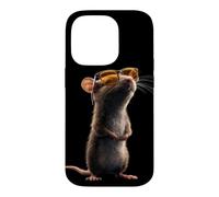 Carcasa para iPhone 14 Pro Rata Ratón Simpático Roedores Ratón Enano Ratas Pequeñas