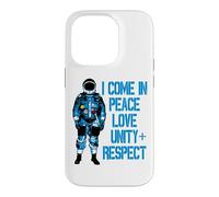 Carcasa para iPhone 14 Pro Rave Invaders Plur Space Force Astronaut House Música Rave