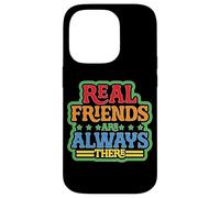 Carcasa para iPhone 14 Pro Real Friends Are Always There Lealtad de conexión -